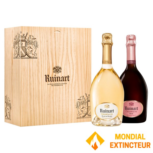 Ruinart - Champagne Caisse Découverte - 2 Bouteilles 75cl
