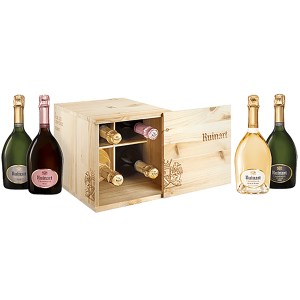 Ruinart - Champagne Caisse Découverte - 4 Bouteilles 75cl