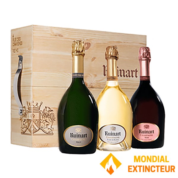 Ruinart - Champagne Cave urbaine - Caisse 3 bout 75cl