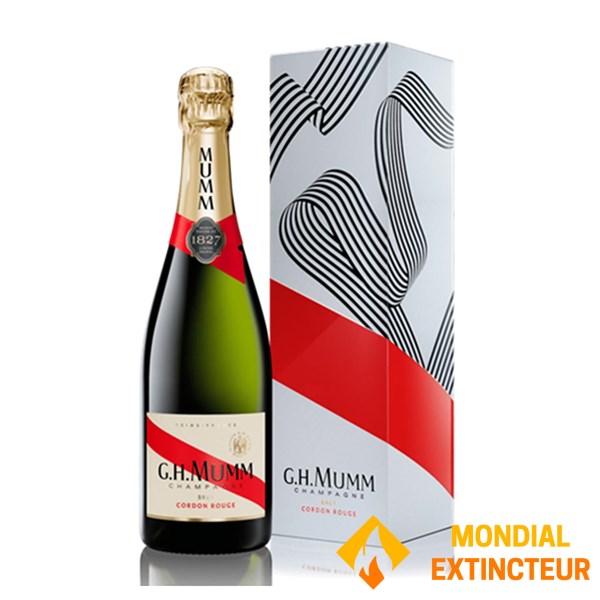 Mumm - Champagne Cordon rouge brut - 0.75 L avec étui