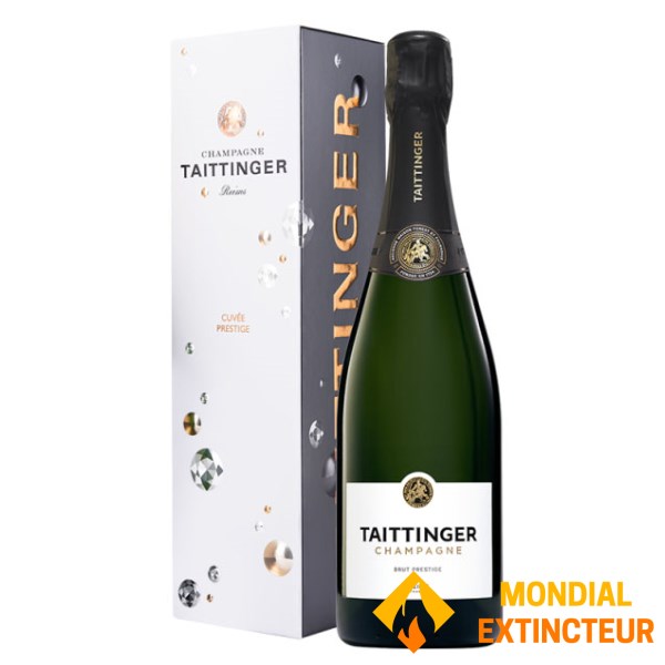 Taittinger - Champagne Cuvée Prestige 75 cl sous étui - 1 bout