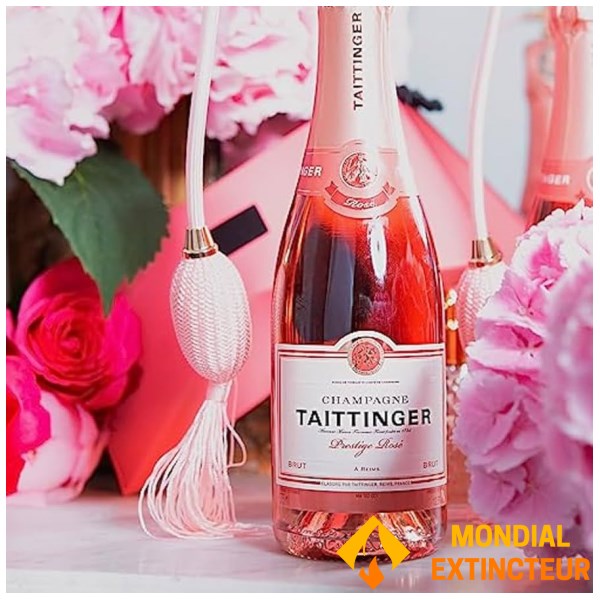 Taittinger - Champagne Prestige Rosé - 1 bout avec étui