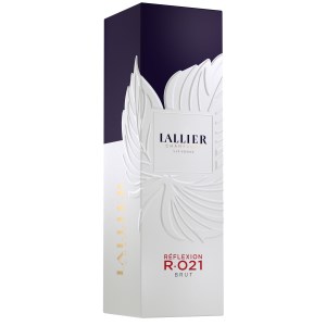 Lallier - Champagne R.021 brut + étui - 1 bout