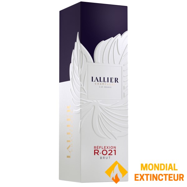 Lallier - Champagne R.021 brut + étui - 1 bout
