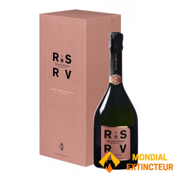 Mumm - Champagne RSRV Rosé Foujita - 0.75 L avec étui