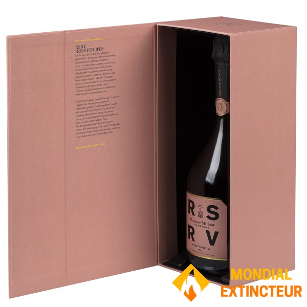 Mumm - Champagne RSRV Rosé Foujita - 0.75 L avec étui