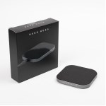 Hugo Boss - Chargeur sans fil Illusion noir chromé