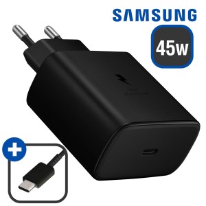 Samsung - Chargeur Secteur 45W Ultra Rapide - avec câble