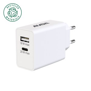 Akashi - Chargeur secteur Power delivery blanc