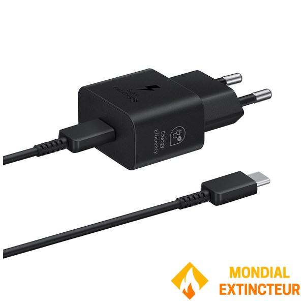 Samsung - Chargeur Secteur Rapide 25W Type C - avec câble