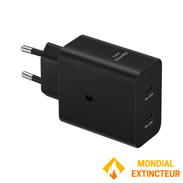 Samsung - Chargeur Secteur Rapide 50W - avec 1 câble 45W