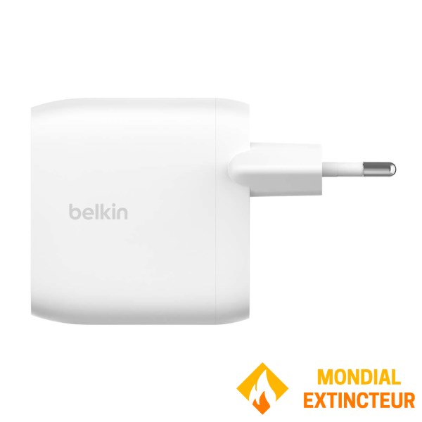 Belkin - Chargeur secteur USB-C double ports 60w
