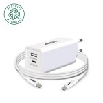 Akashi - Chargeur secteur USB Eco 65W + Câble USB-C