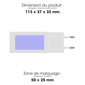 Akashi - Chargeur secteur USB Eco 65W + Câble USB-C