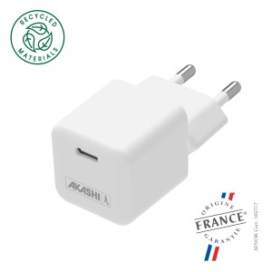 Akashi - Chargeur secteur USB Supergan