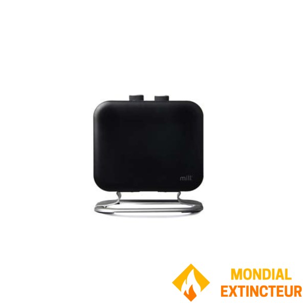 Mill - Chauffage soufflant électrique Compact noir