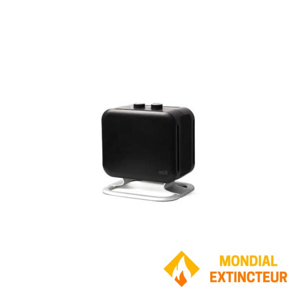 Mill - Chauffage soufflant électrique Compact noir