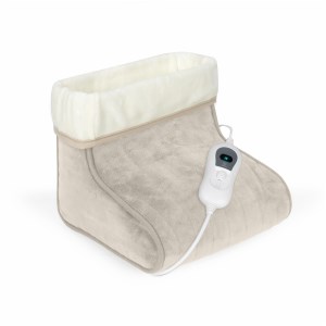 Livoo - Chauffe pied Flanelle gris