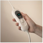 Livoo - Chauffe pied Flanelle gris