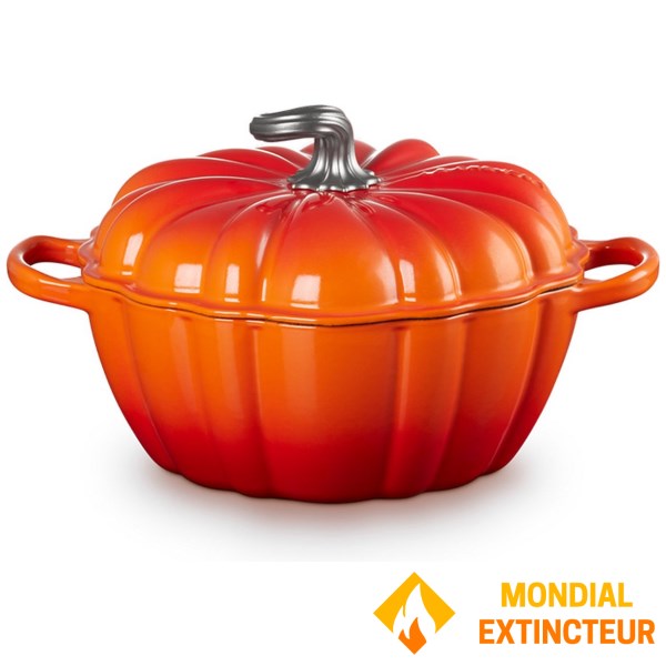 Le Creuset - Cocotte 24cm Citrouille volcanique