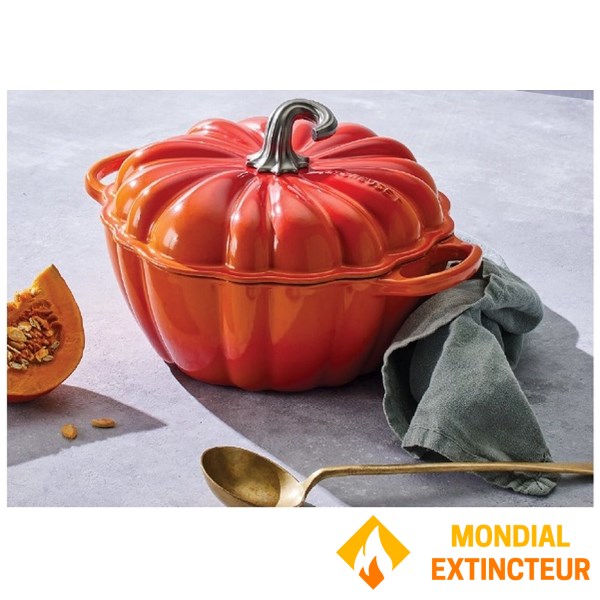 Le Creuset - Cocotte 24cm Citrouille volcanique