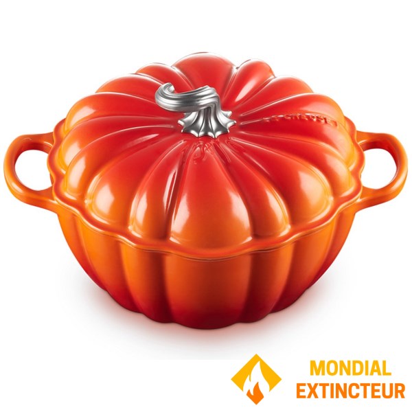 Le Creuset - Cocotte 24cm Citrouille volcanique