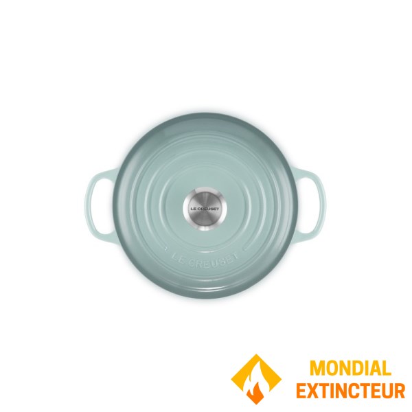 Le Creuset - Cocotte 24cm Ronde sea salt