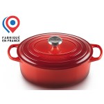 Le Creuset - Cocotte ovale en fonte émaillée 29 cm / 4.7L - cerise