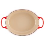 Le Creuset - Cocotte ovale en fonte émaillée 29 cm / 4.7L - cerise