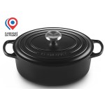 Le Creuset - Cocotte ovale  29cm - noir mat