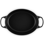 Le Creuset - Cocotte ovale fonte émaillée 31 cm - noir