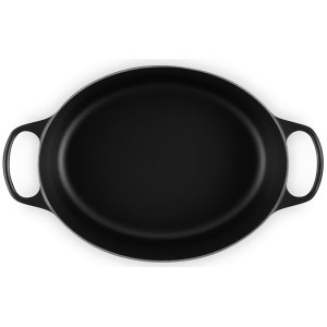 Le Creuset - Cocotte ovale fonte émaillée 31 cm - noir