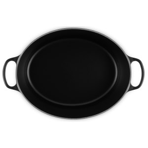 Le Creuset - Cocotte ovale fonte émaillée 40 cm - noir