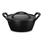 Le Creuset - Cocotte ronde 25cm Barbecue - Noir 