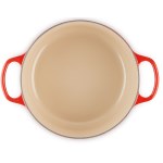 Le Creuset - Cocotte Ronde en fonte émaillée 24 cm / 4.2L - cerise
