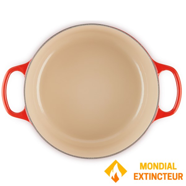 Le Creuset - Cocotte Ronde en fonte émaillée 24 cm / 4.2L - cerise