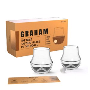 Cookut - Coffre verres à whisky X2 GRAHAMS