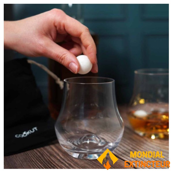 Cookut - Coffre verres à whisky X2 GRAHAMS