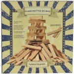 WDK - Coffret 200 planchettes bois