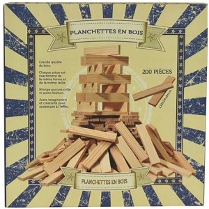 WDK - Coffret 200 planchettes bois