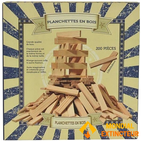 WDK - Coffret 200 planchettes bois