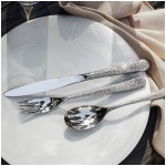 Degrenne - Coffret 24 couverts Aquatic Supernature miroir