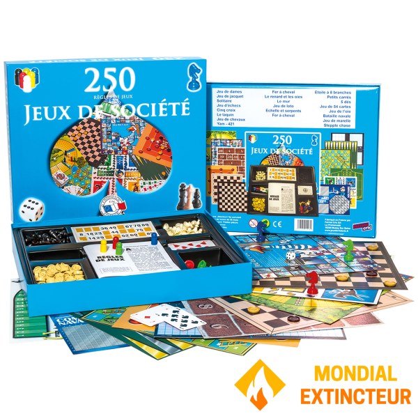 WDK - Coffret 250 jeux de société 