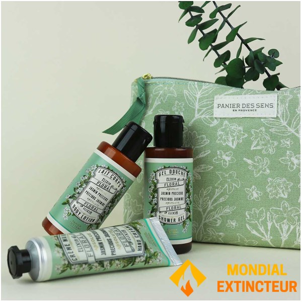 Panier des sens - Trousse beauté Les Absolues Jasmin