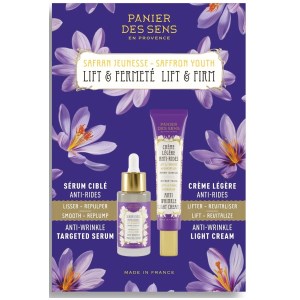 Panier des sens - Coffret beauté Soin visage - Safran Jeunesse