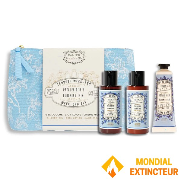 Panier des sens - Coffret beauté Trousse Les Absolues - Pétales d’Iris