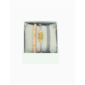 Les interchangeables - Coffret bracelets Strass Box Anneaux or