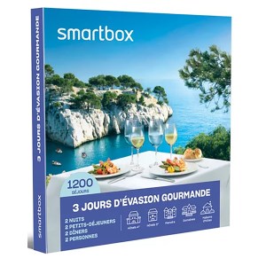 Smartbox - Coffret cadeau 3 jours d’évasion gourmande