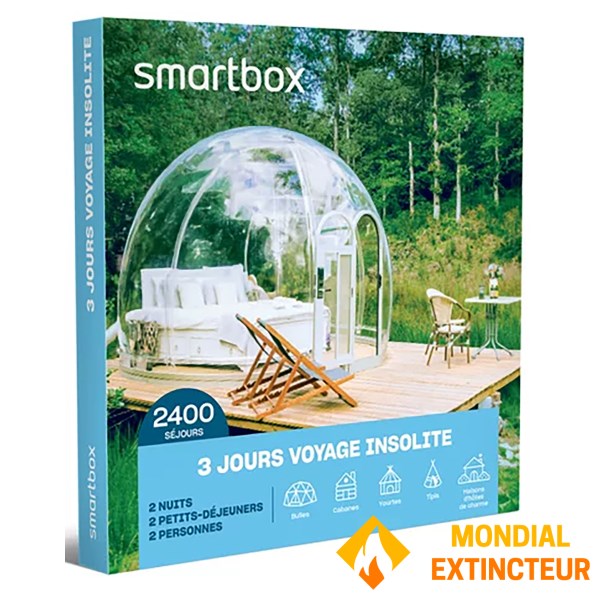 Smartbox - Coffret cadeau 3 jours voyage insolite
