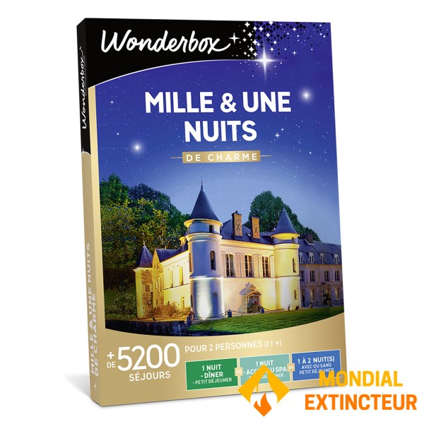Wonderbox - Coffret cadeau Mille et une nuits de charme